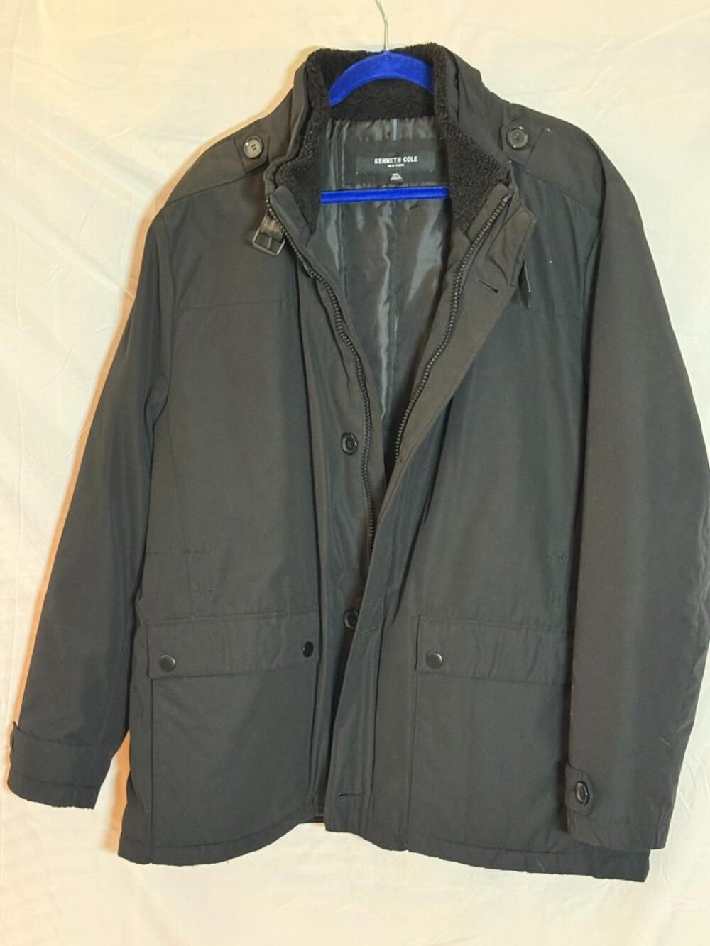 Kenneth Cole New York Black Jacket XXL Like New